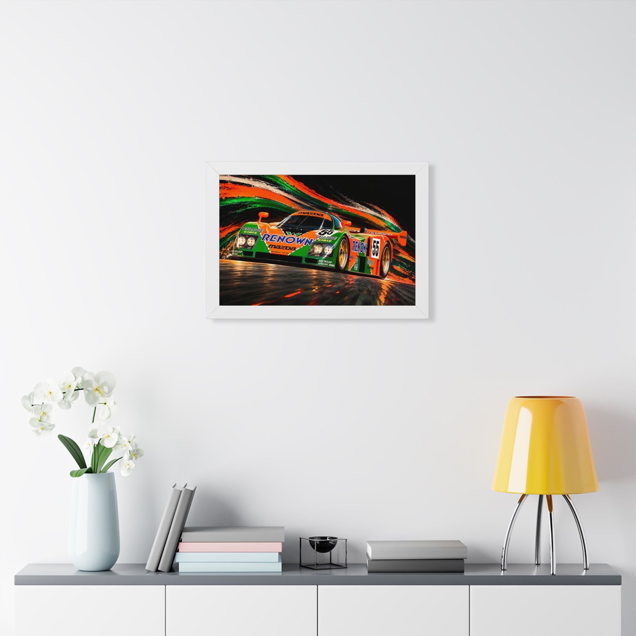 Mazda 787B #55 Le Mans Racing Artwork | Renown Livery | Fine Hand Crafted Digital Art - Image 14