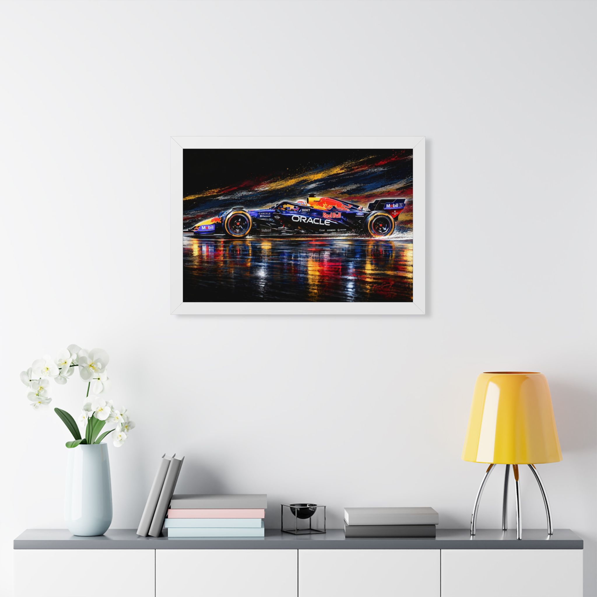 Max Verstappen Red Bull Formula 1 Racing Artwork | F1 Fine Hand Crafted Digital Art - Image 17