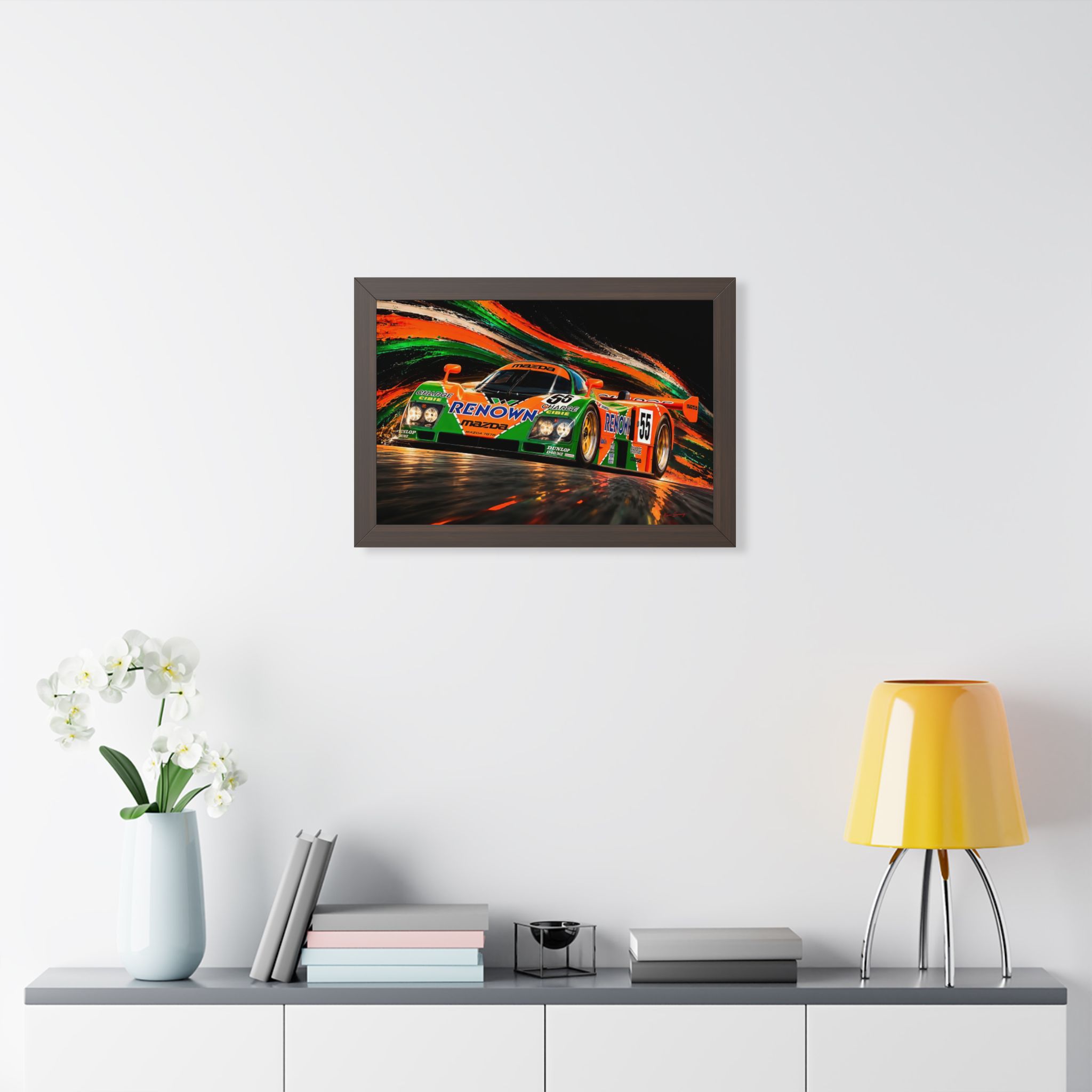 Mazda 787B #55 Le Mans Racing Artwork | Renown Livery | Fine Hand Crafted Digital Art - Image 8
