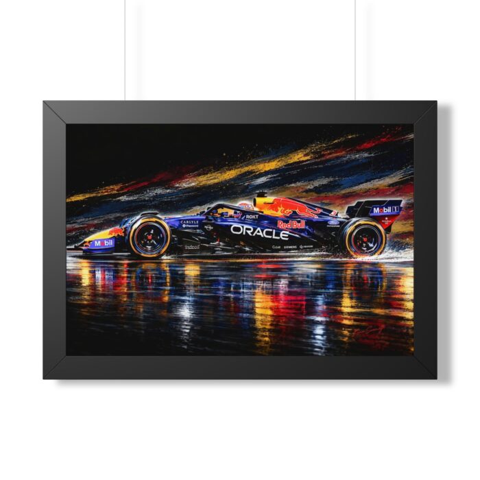 Max Verstappen Red Bull Formula 1 Racing Artwork | F1 Fine Hand Crafted Digital Art