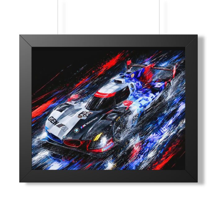 BMW M Hybrid V8 IMSA GTP Racing | BMW M Motorsport Fine Hand Crafted Digital Art