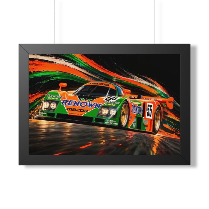 Mazda 787B #55 Le Mans Racing Artwork | Renown Livery | Fine Hand Crafted Digital Art