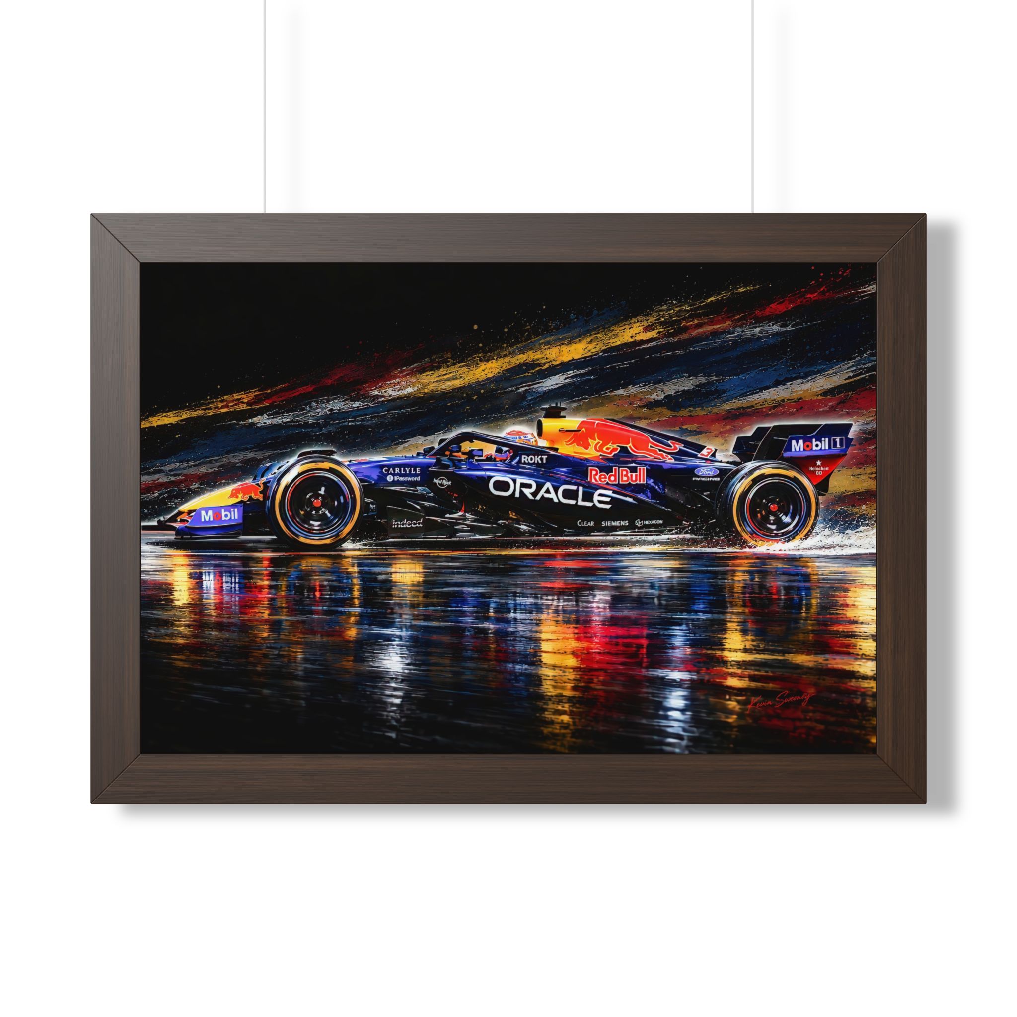 Max Verstappen Red Bull Formula 1 Racing Artwork | F1 Fine Hand Crafted Digital Art - Image 7