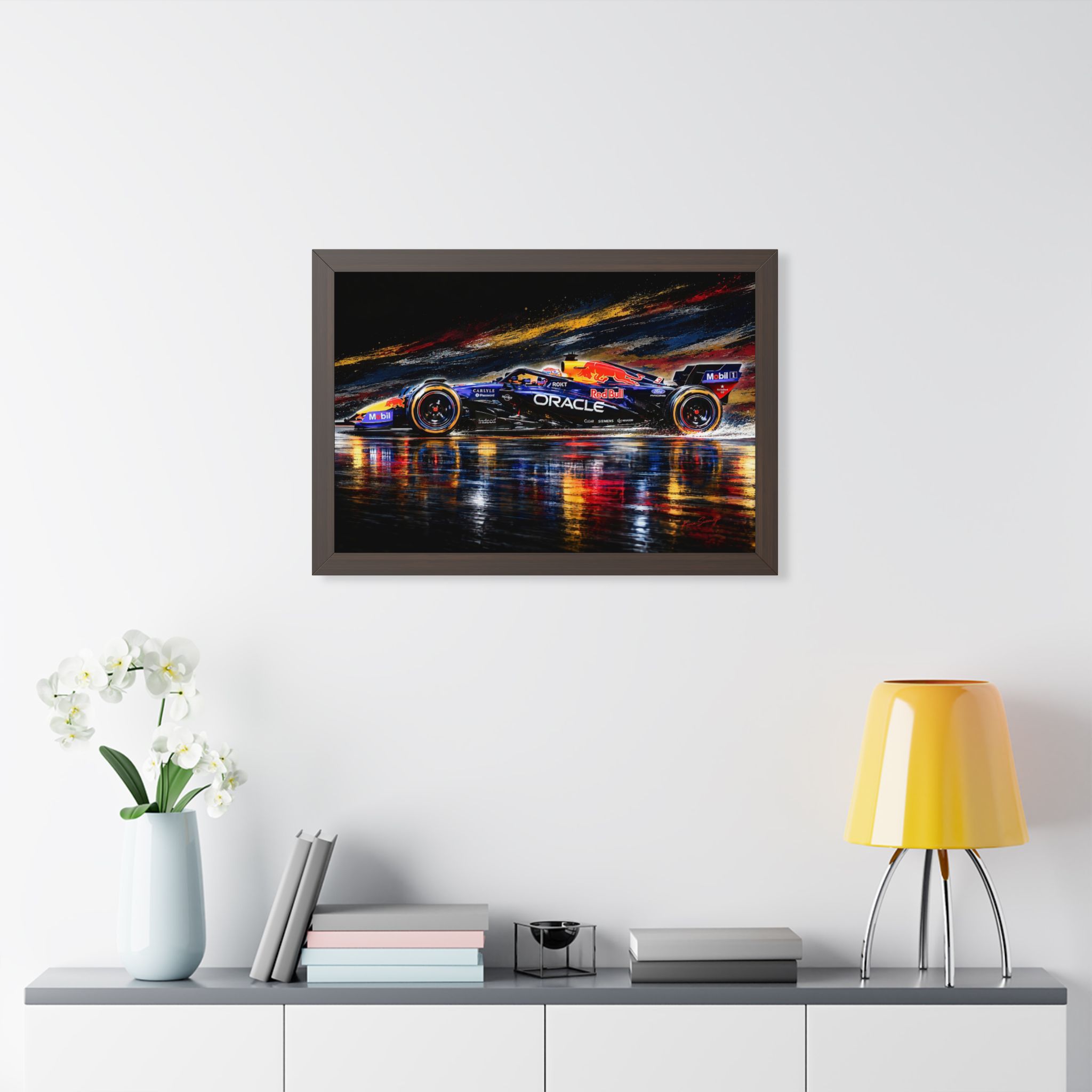 Max Verstappen Red Bull Formula 1 Racing Artwork | F1 Fine Hand Crafted Digital Art - Image 11